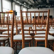 Аренда Стулья Кьявари грушевые с белой подушкой в Сириус Арене — ART SPACE