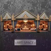 Аренда Шатер павильон 10х30 м в санатории «Металлург» — ART SPACE