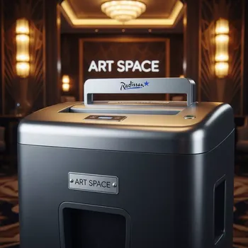 Аренда Шредер уничтожитель Office Kit SA200M 1,9х10 мм в отеле Radisson Lazurnaya — ART SPACE