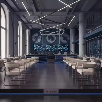 Аренда Стул Ruse каркас серебро светло бежевый в ресторане «Brunello» — ART SPACE