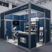 Аренда Стенд Isoframe Wave 10 модулей Maxi с дверью в конгресс-холле отеля Жемчужина — ART SPACE