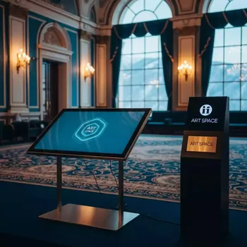 Аренда Интерактивная панель InterTouch CS 65 дюймов в казино «Сочи» — ART SPACE