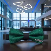 Аренда Бабочка официанта VIP изумрудная с узором R4E 0053 в Bridge Resort — ART SPACE
