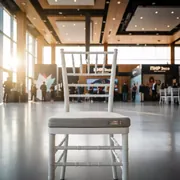 Аренда Подушка для стула Кьявари 3 см серая в Delta Sirius — ART SPACE