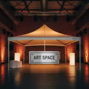 Аренда Шатер павильон AFM 1032FB Beige в лофте «Студия 21» — ART SPACE