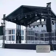 Аренда Сцена с крышей 8х6 в санатории «Октябрьский» — ART SPACE