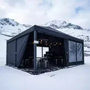 Аренда Тент Kite черный 6х6 в Skypark Sochi — ART SPACE