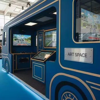 Аренда Комплекс интерактивный ПДД AVKompleks Автобус в комплексе Sea Galaxy — ART SPACE