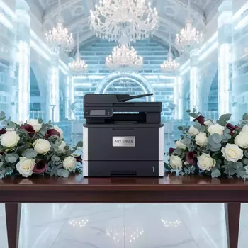 Аренда МФУ HP LaserJet Tank MFP 2602sdw в ледовом дворце «Роза Хутор» — ART SPACE