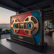 Аренда Декорация аудиокассета в Гранд Отель Сочи — ART SPACE