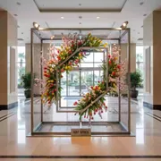Аренда Фотозона весенняя с цветами в отеле Hyatt Regency Sochi — ART SPACE