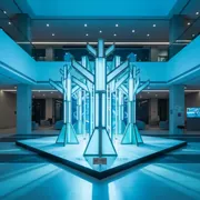 Аренда Елки для оформления сцены Arenda Decora в Novotel Resort — ART SPACE