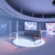 Аренда Диван двухместный Shell Grey в санатории «Черноморье» — ART SPACE