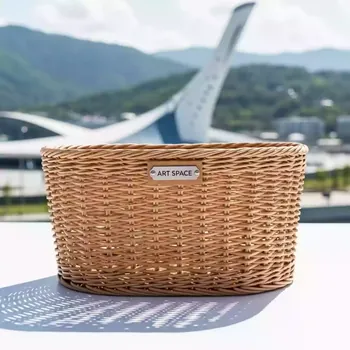 Аренда Корзина плетеная овальная 210х170 мм в Skypark Sochi — ART SPACE