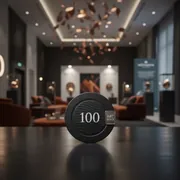 Аренда Фишка для казино черная в Mövenpick Hotel — ART SPACE