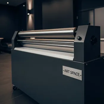 Аренда Рулонный ламинатор GMP R SuperLam 1600H в ресторане «Voda» — ART SPACE