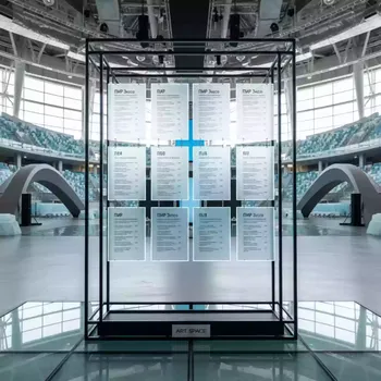 Аренда Стенд рассадки в ледовом дворце «Большой» — ART SPACE