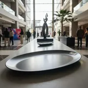 Аренда Блюдо стальное овальное 100х34 см в гранд-отеле «Жемчужина» — ART SPACE