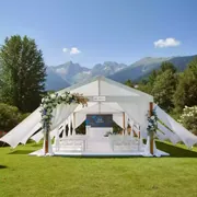 Аренда Шатер 6х3 м в Golden Tulip Rosa Khutor — ART SPACE