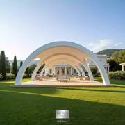 Аренда Шатер арочный 600 м² на вилле «Анна» — ART SPACE