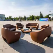Аренда Лаунж зона LS5O1T1 7 set brown на Медальной площади — ART SPACE