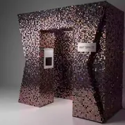 Аренда Фотозона угловая из цветных пайеток в санатории «Заполярье» — ART SPACE