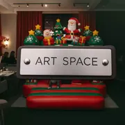 Аренда Батут Рождество в ресторане «La Terrazza» — ART SPACE