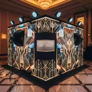 Аренда Фотозона угловая светодиодная 300х250 см в отеле Radisson Lazurnaya — ART SPACE