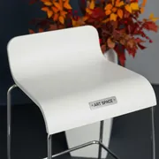 Аренда Стул барный белый Hi Tech White в Imeretinskiy Hotel — ART SPACE