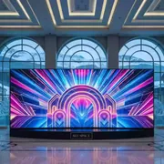 Аренда Экраны светодиодные радиусные в Golden Tulip Rosa Khutor — ART SPACE