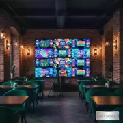 Аренда Видеостена 4х5 в ресторане «Brunello» — ART SPACE