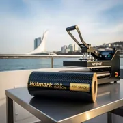 Аренда Пленка для термопереноса на ткань Hotmark Gold Carbon 10 м на VIP теплоходе (Морпорт Сочи) — ART SPACE