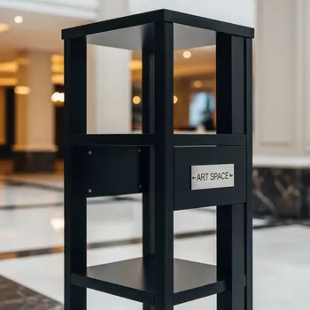 Аренда Стеллаж Covert чёрный в Radisson Blu Resort & Congress Centre — ART SPACE
