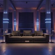 Аренда Лаунж зона Premium Calma темно серая в Red Arena — ART SPACE