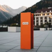 Аренда Барьер безопасности оранжевый в Radisson Hotel Rosa Khutor — ART SPACE