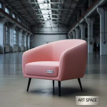 Аренда Кресло Prudente розовое в Ледовом дворце «Айсберг» — ART SPACE
