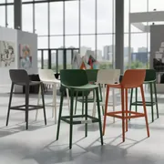 Аренда Стул барный пластиковый Fame S Bar в Mercure Сочи Центр — ART SPACE