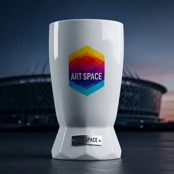 Аренда Кружка для сублимации белая пивная с граненым низом в VK Stadium Sirius — ART SPACE