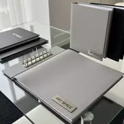 Аренда Обложка картонная для переплета Fellowes Delta кожа A4 серая в конгресс-холле отеля Жемчужина — ART SPACE