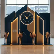 Аренда Фотозона новогодняя с часами в Поляна 1389 Отель и Спа — ART SPACE