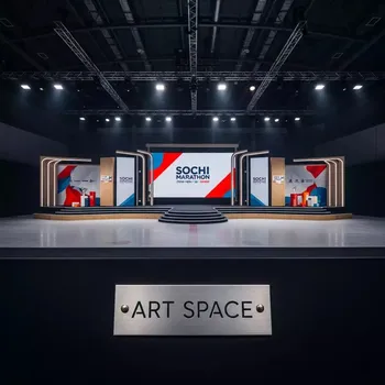 Аренда Оформление сцен в ледовом дворце «Большой» — ART SPACE