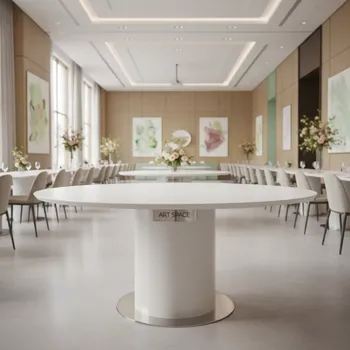 Аренда Столик белый Dalano DLN 232030417 900 в Mövenpick Hotel — ART SPACE