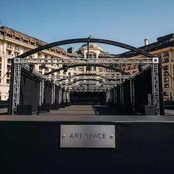 Аренда Шатер из ферм тоннельный 12х10 м черный в Rixos Krasnaya Polyana — ART SPACE