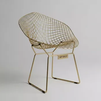 Аренда Стул Bertoia Gold в отеле «Богатырь» — ART SPACE