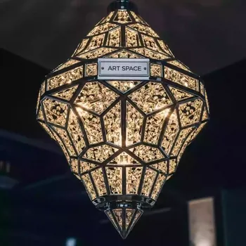 Аренда Канделябр Crystal 150 см в ресторане «Voda» — ART SPACE