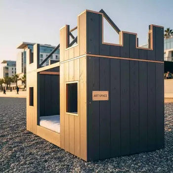 Аренда Кроватка детская замок на пляже «Маяк» — ART SPACE