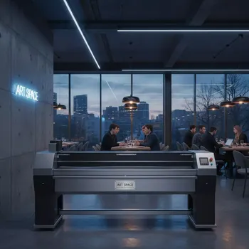 Аренда Режущий плоттер Graphtec FC9000 140 в ресторане «Voda» — ART SPACE