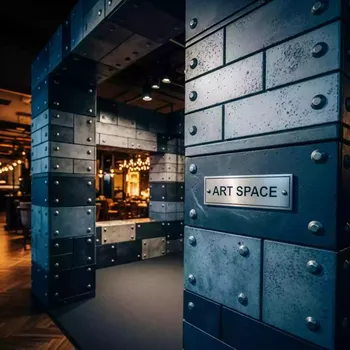 Аренда Фотозона в стиле Лего в ресторане «Магадан» — ART SPACE