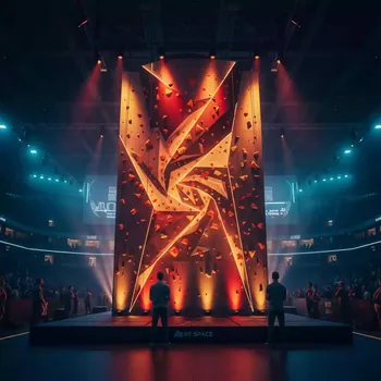 Аренда Скалодром аттракцион 6 метров в VK Stadium Sirius — ART SPACE