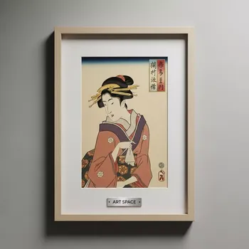 Аренда Картина Китагава Утамаро № 01 в Сочи Парк Отеле — ART SPACE
